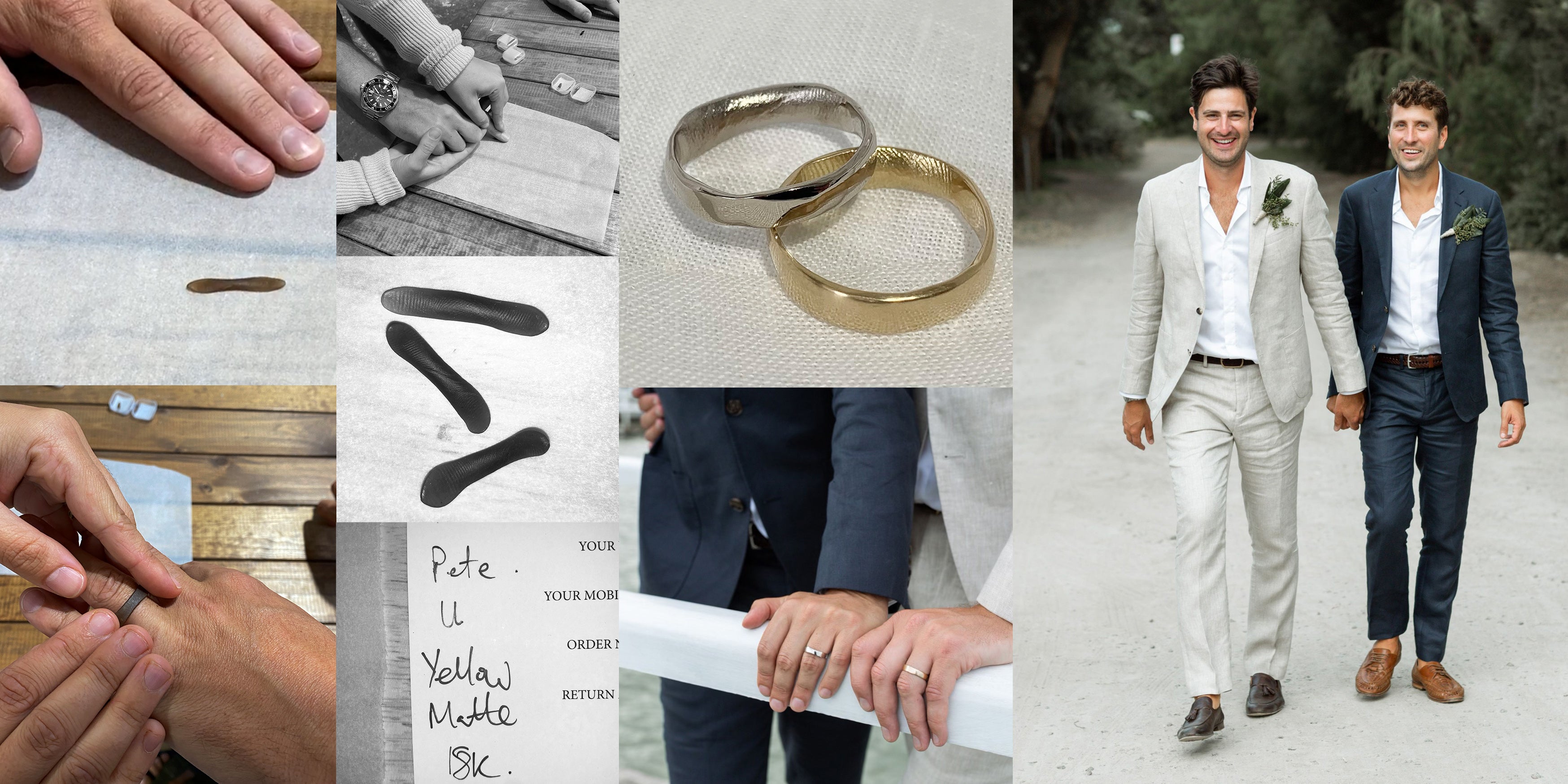 Pete & Matt | Impression Wedding Bands