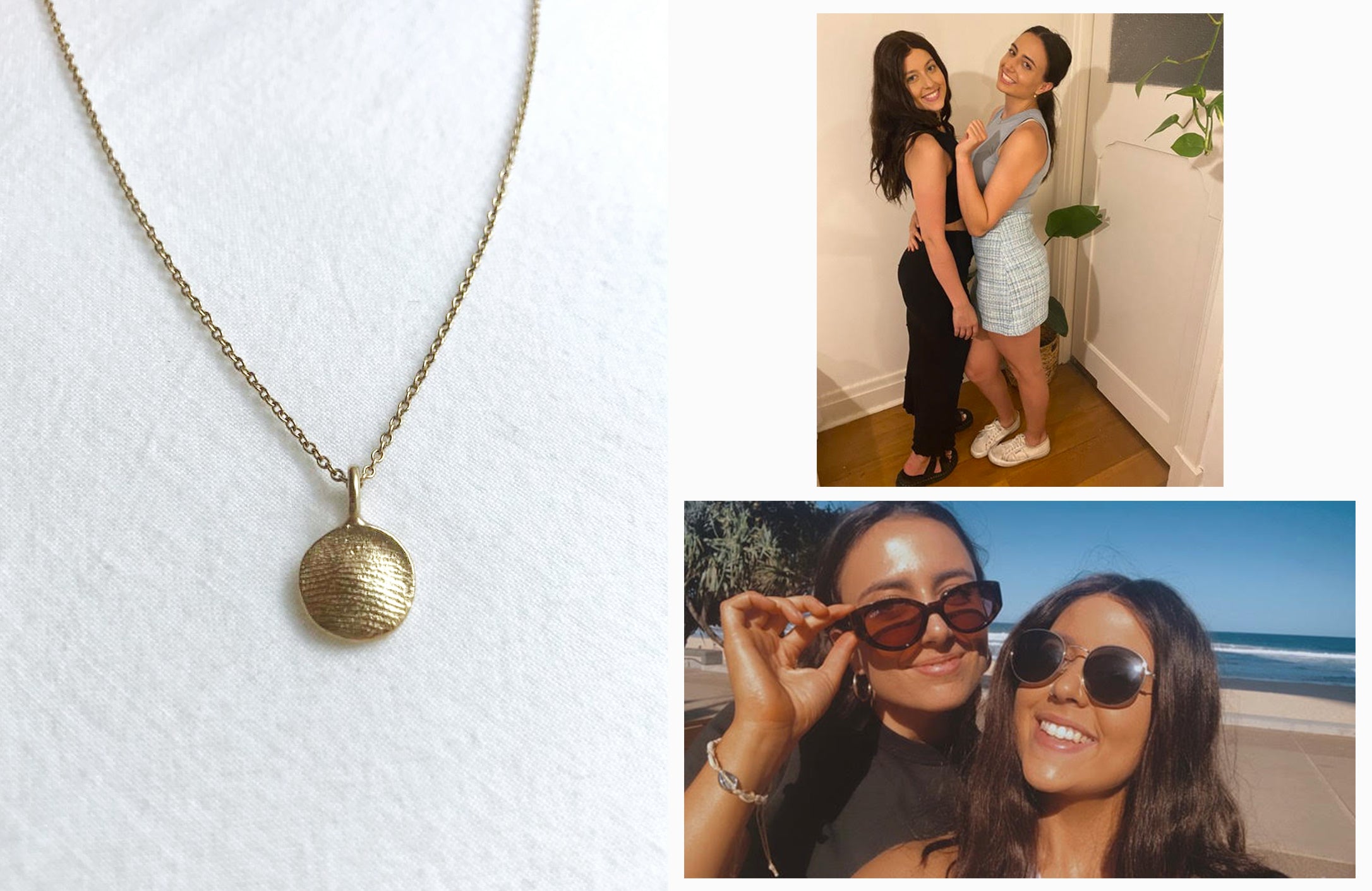 Sophie & Charlotte | Mini Impression Necklace