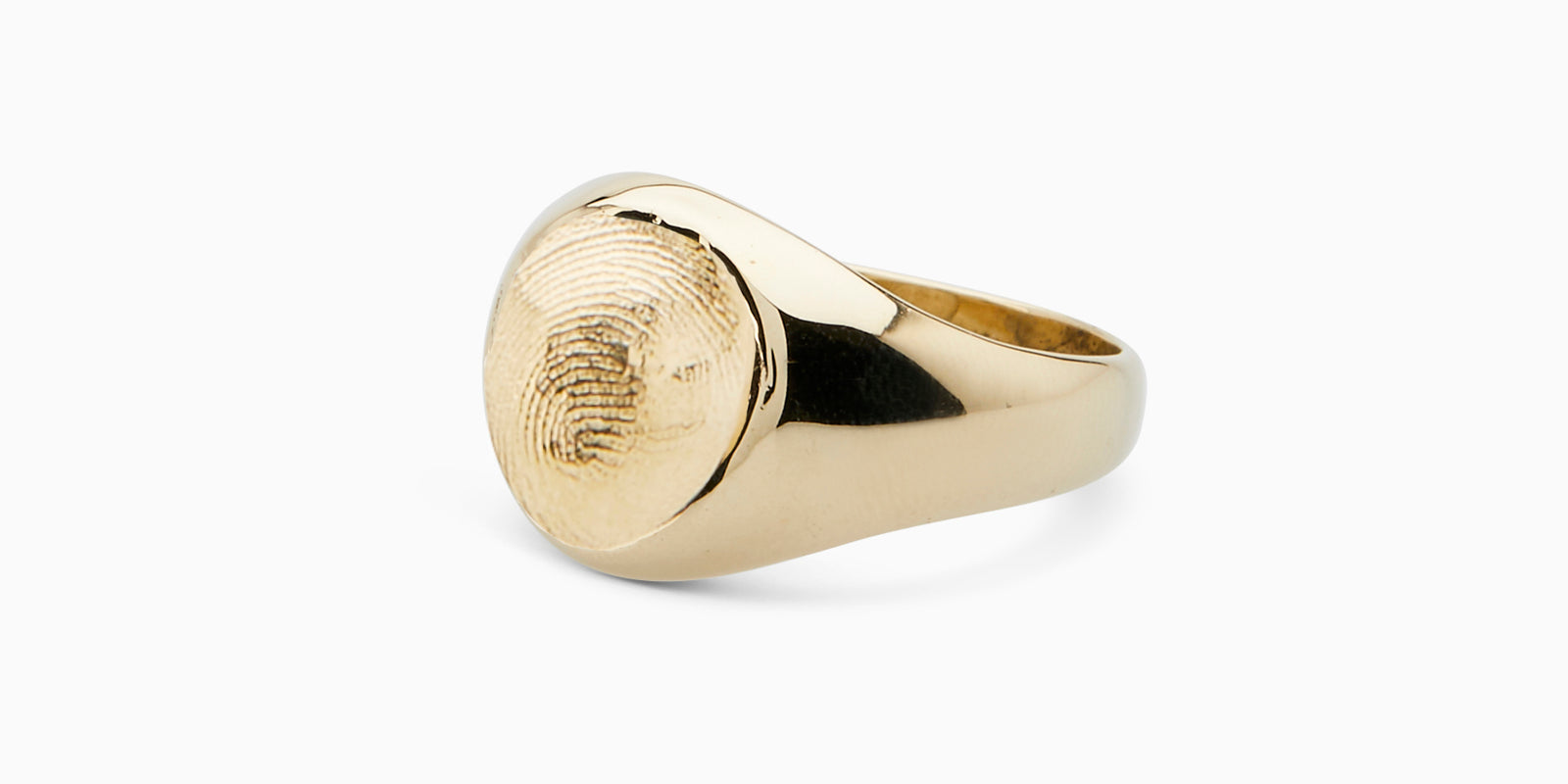 Impression Fingerprint Rings