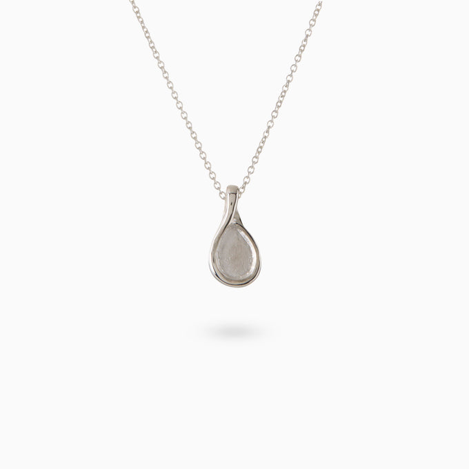 Forma Pendant | White Gold