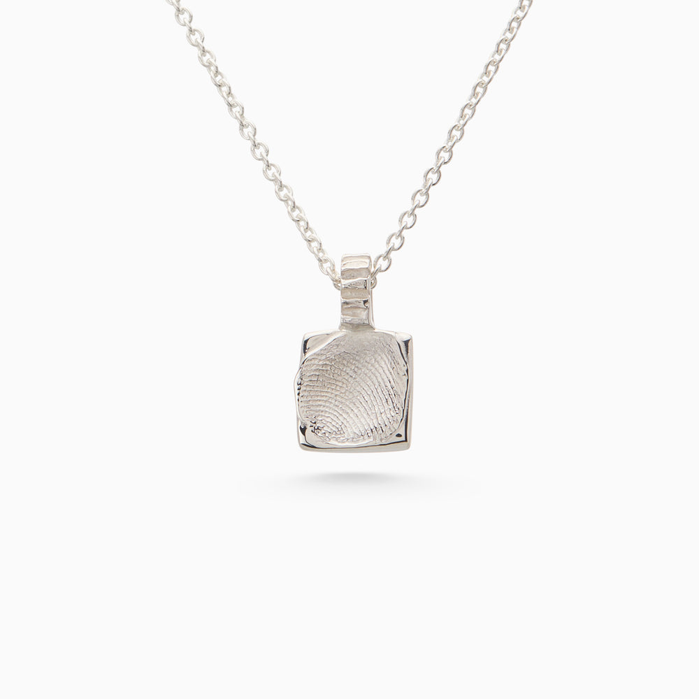Impression™ Slate Pendant | Silver