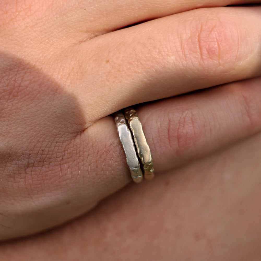 Engraved Kindred Ring | Silver