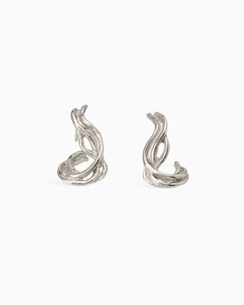 Ivy Earrings | White Gold
