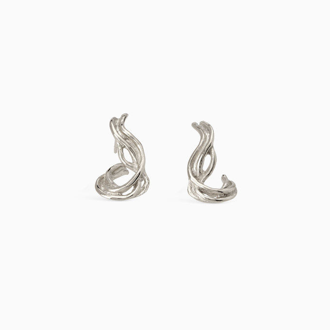 Ivy Earrings | White Gold