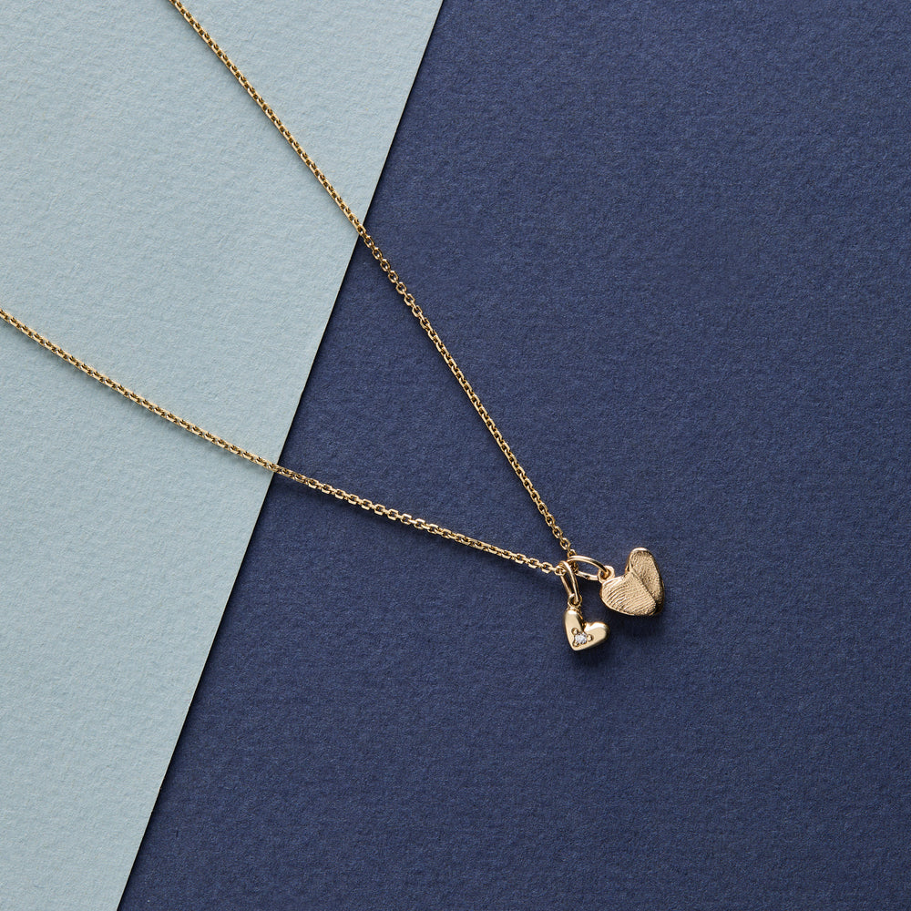 Impression™ Heart Pendant | Yellow Gold