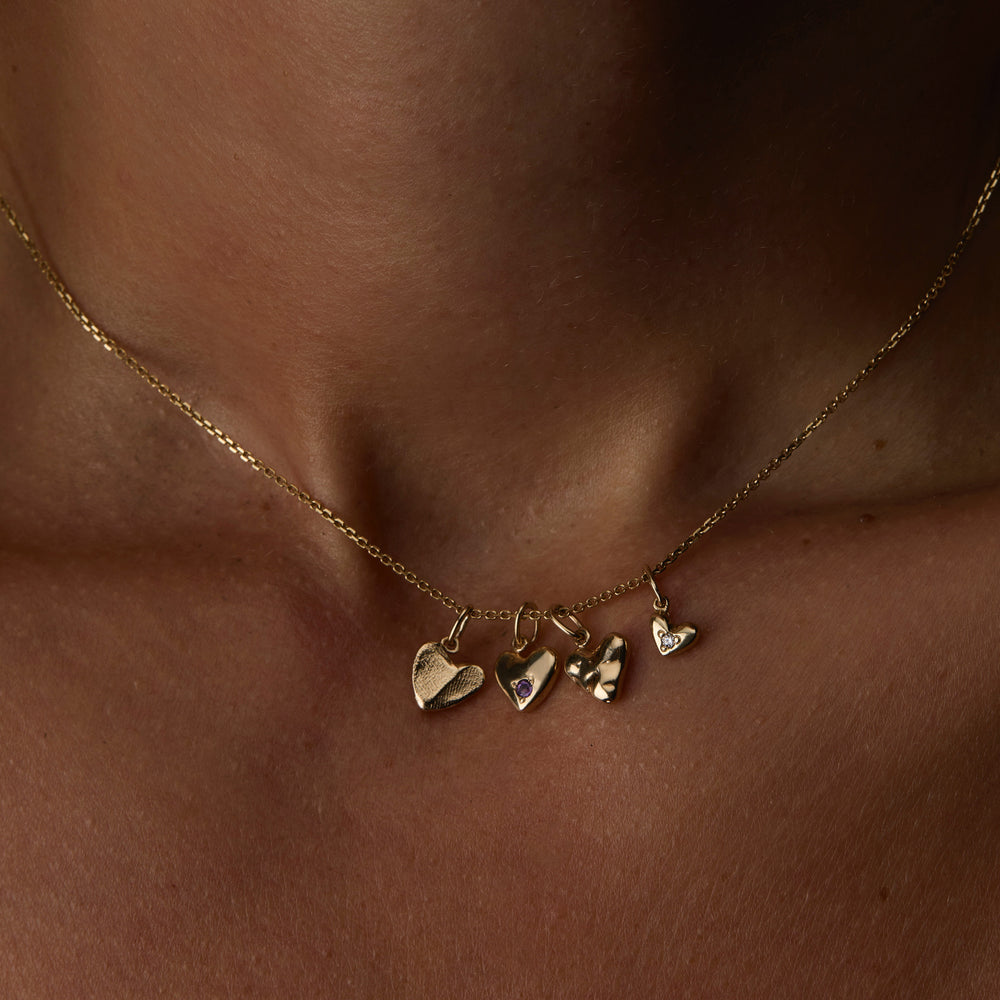 Impression™ Heart Pendant | Yellow Gold