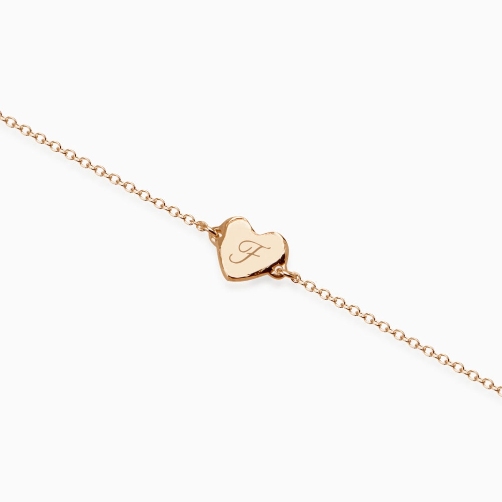 Impression™ Heart Bracelet | Rose Gold