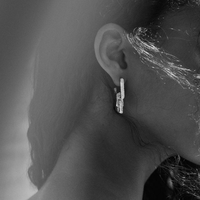 Ember Earring | Silver