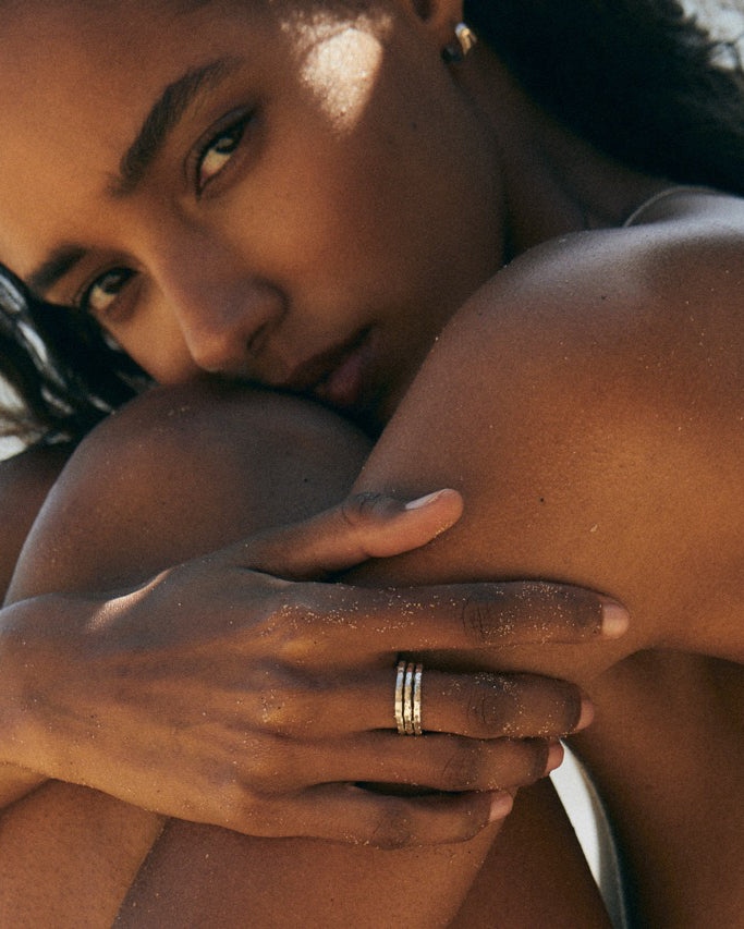 Hammered Ring | Silver