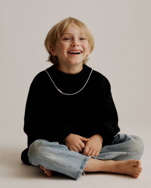 Anvil Tag Custom Necklace | Silver