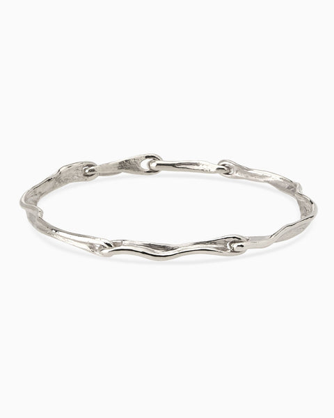 Sculpt Bracelet | Silver