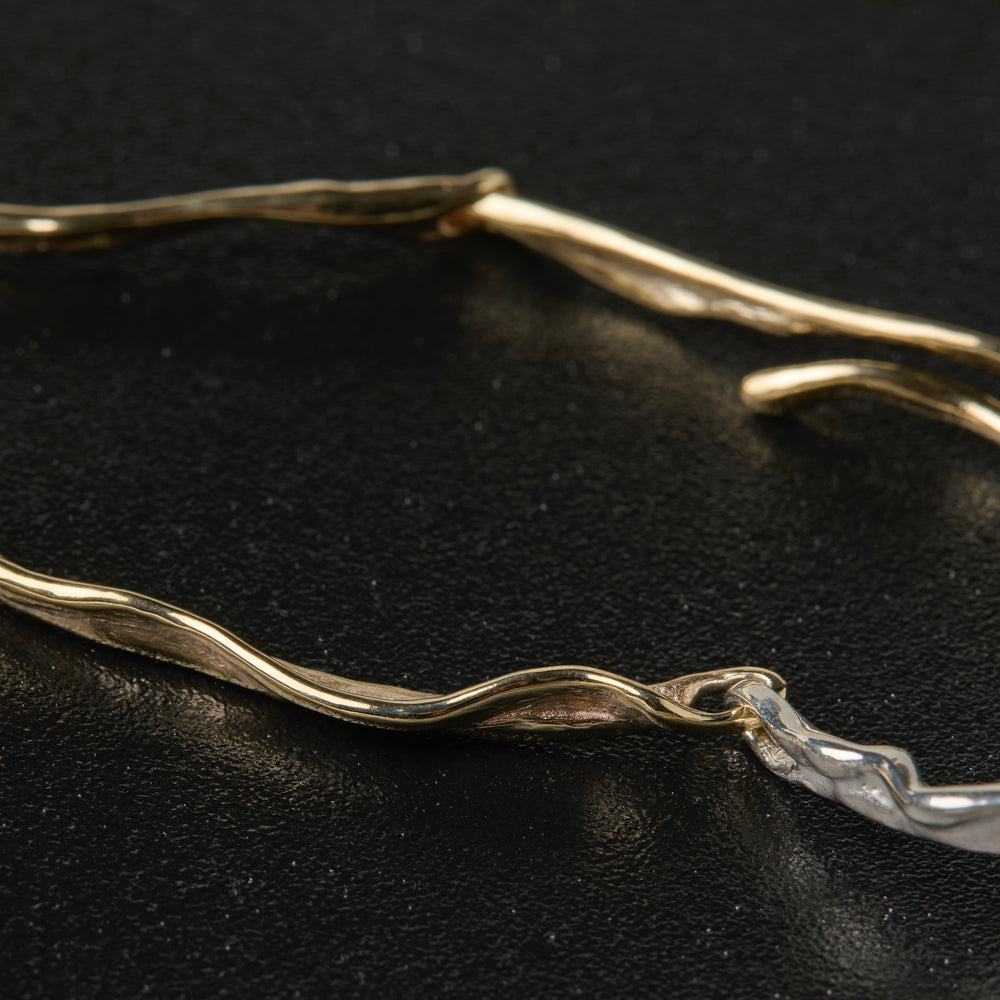 Sculpt Necklace | Yellow Gold