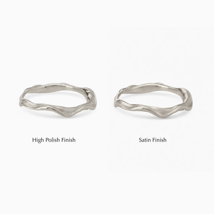 Delicate Sculpt Ring | Silver