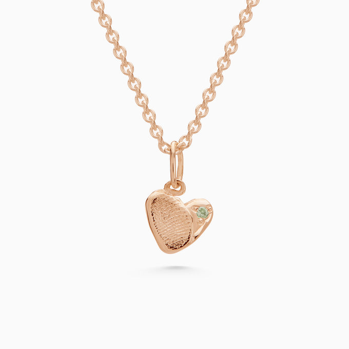 Impression™ Heart Pendant | Rose Gold