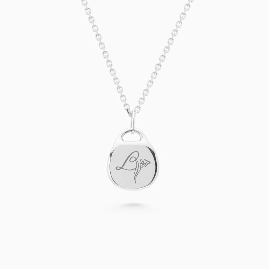 Round Pendant | Silver