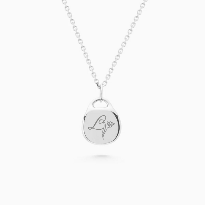 Round Pendant | Silver