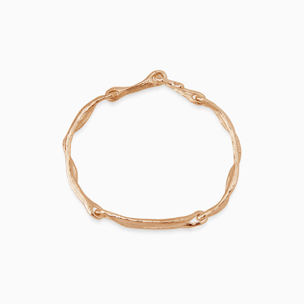 Sculpt Bracelet | Rose Gold