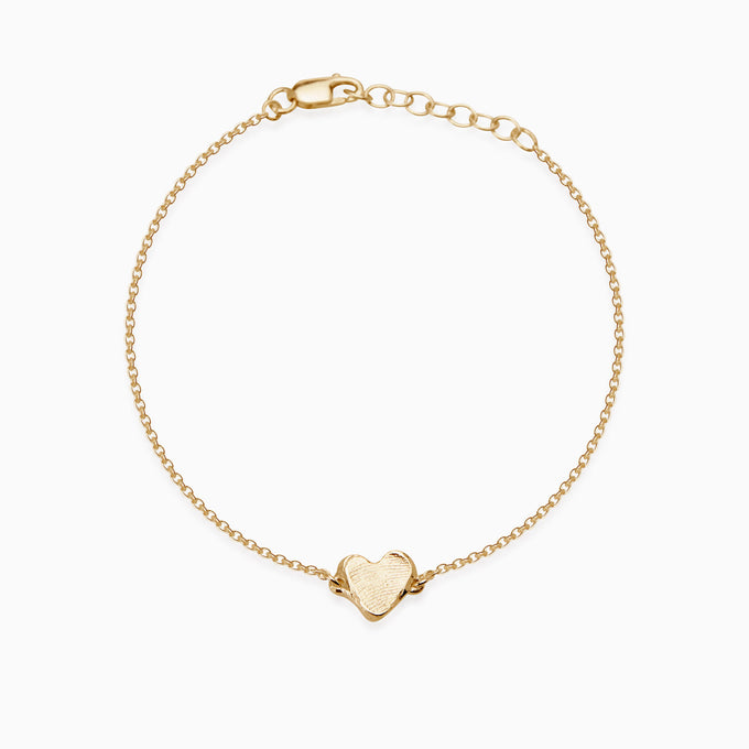 Impression™ Heart Bracelet | Yellow Gold
