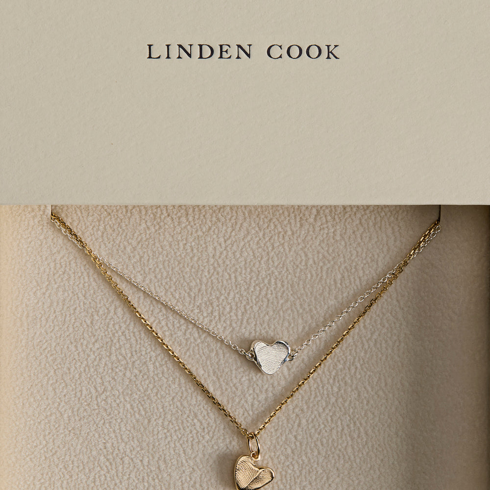 Impression™ Heart Pendant | Yellow Gold