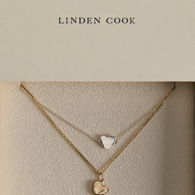 Impression™ Heart Bracelet | White Gold