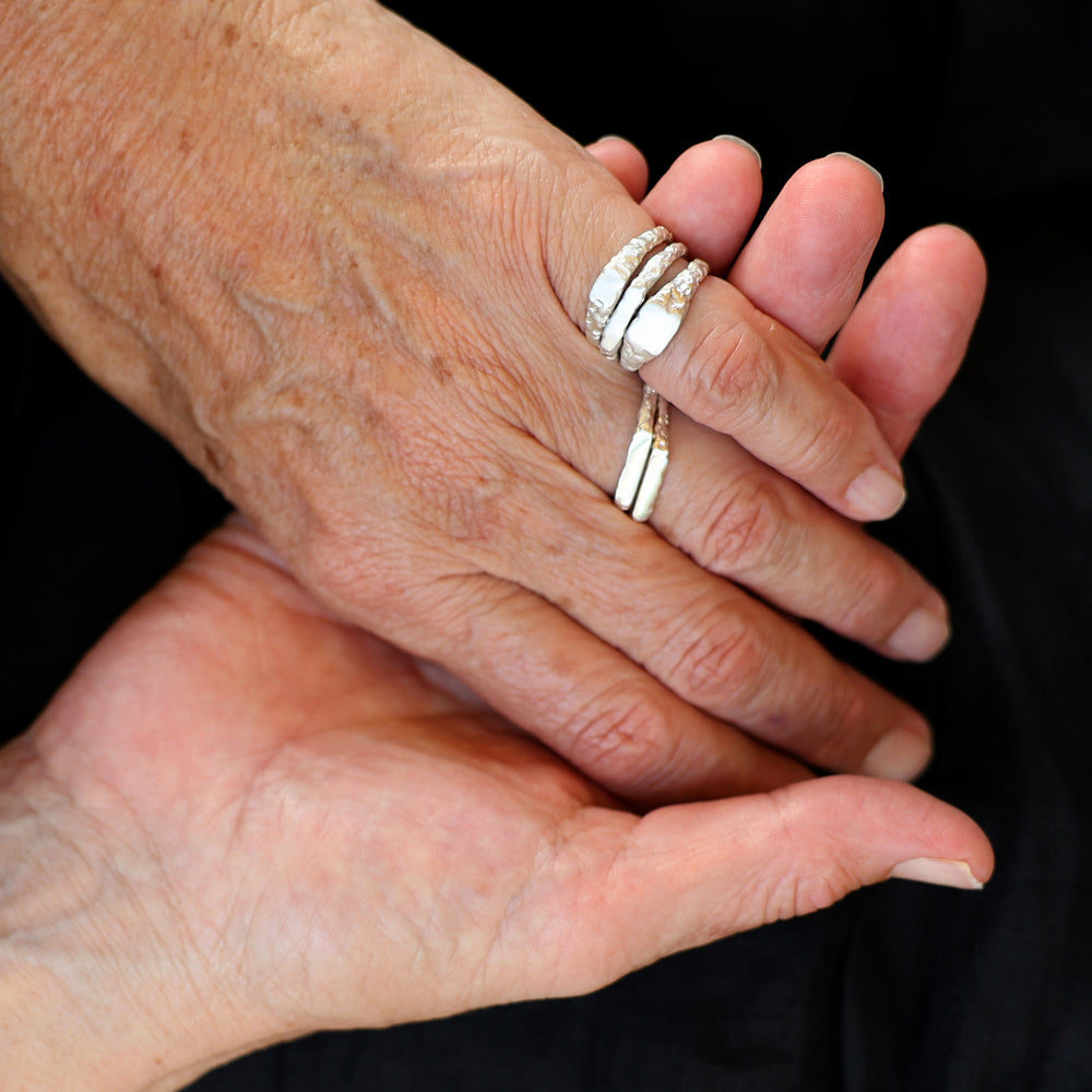 Engraved Kindred Ring | Silver