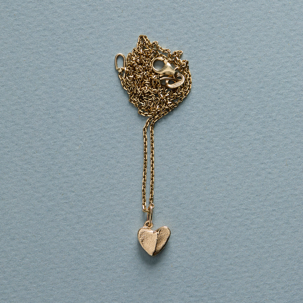 Impression™ Heart Pendant | Yellow Gold