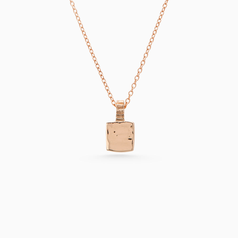 Impression™ Slate Pendant | Rose Gold