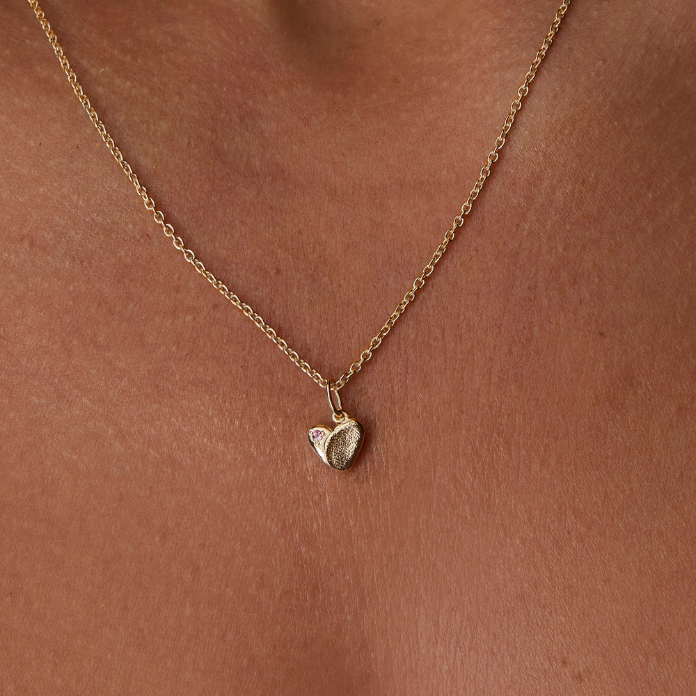 Impression™ Heart Pendant | Yellow Gold