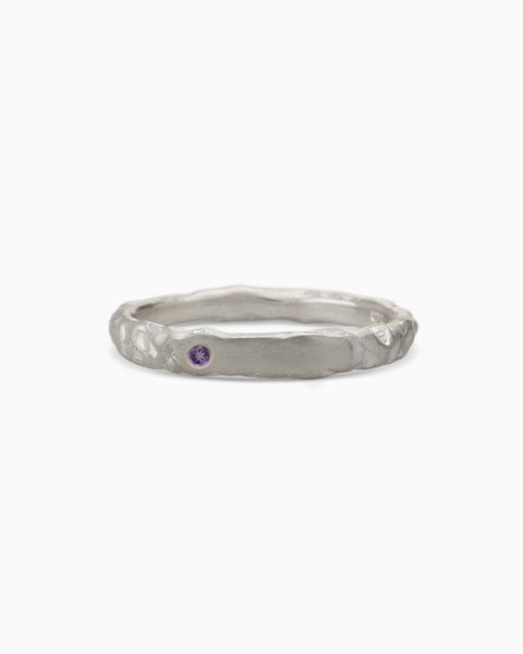 Custom Kindred Ring (Stones & Engraving) | White Gold