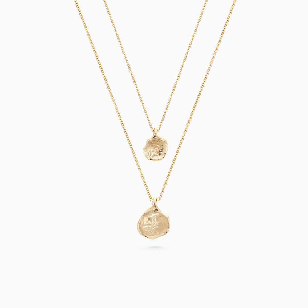 Impression™ Wave Pendant | Yellow Gold