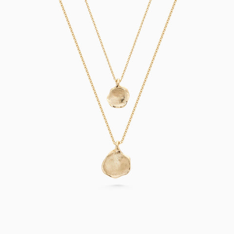 Impression™ Wave Pendant | Yellow Gold