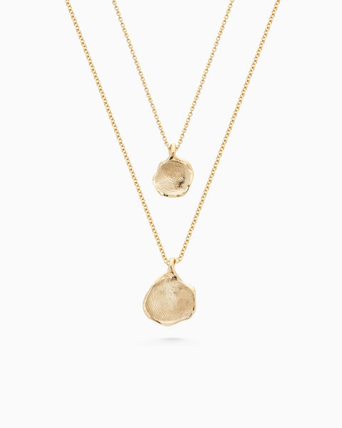 Impression™ Wave Pendant | Yellow Gold