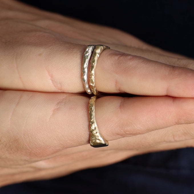 Engraved Kindred Ring | Yellow Gold