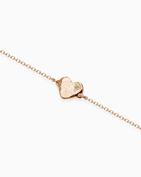 Impression™ Heart Bracelet | Rose Gold