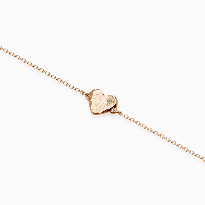 Impression™ Heart Bracelet | Rose Gold