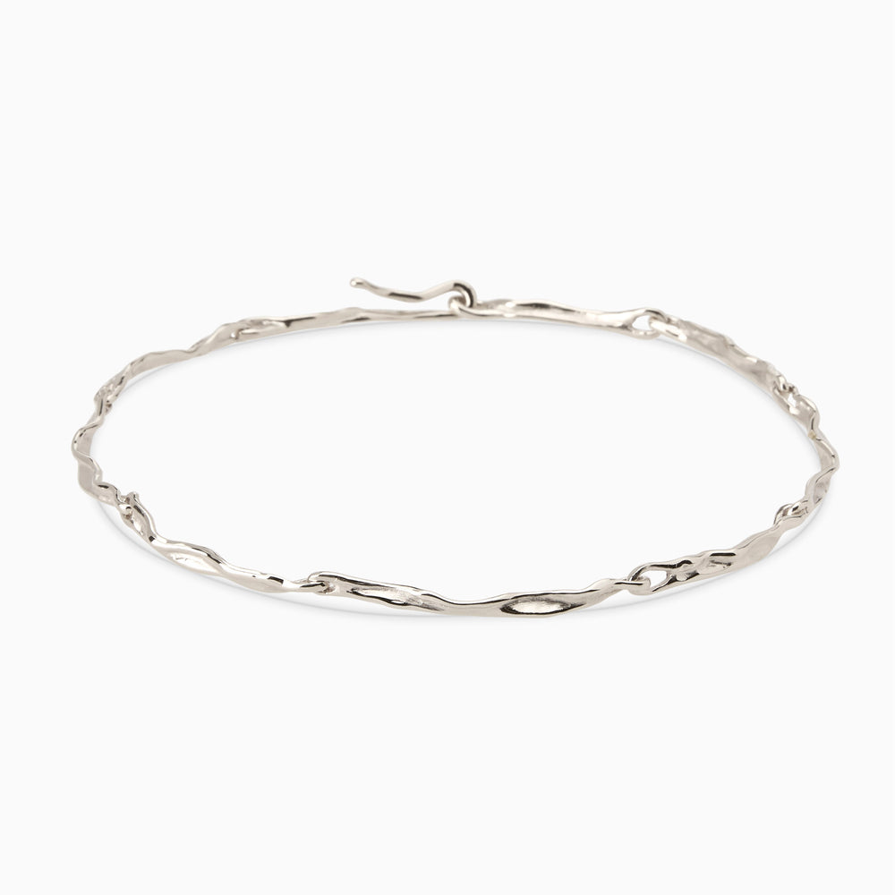 Sculpt Necklace | Silver