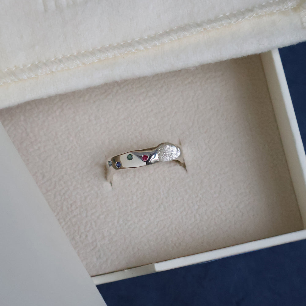 Impression™ Wave Ring | Silver