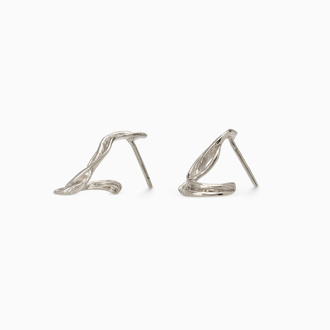 Ivy Earrings | White Gold