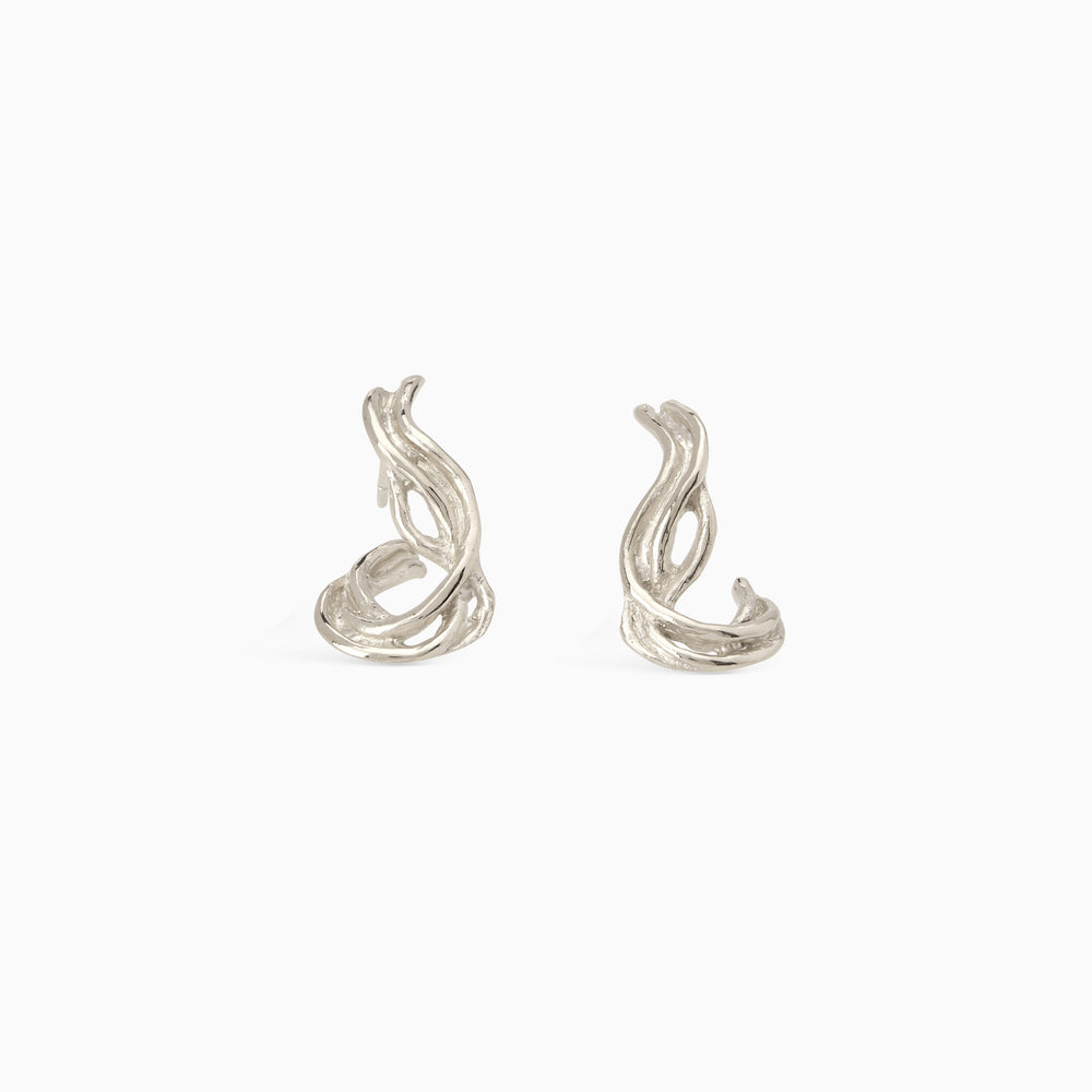 Ivy Earrings | Silver