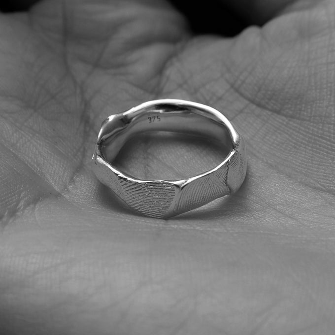 Impression™ Wave Ring | Rose Gold