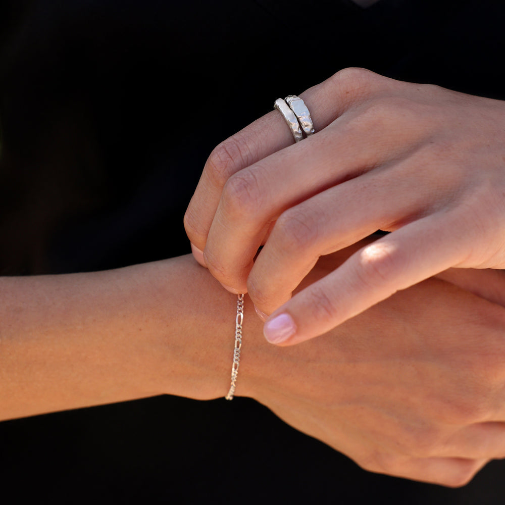 Engraved Kindred Ring | Silver