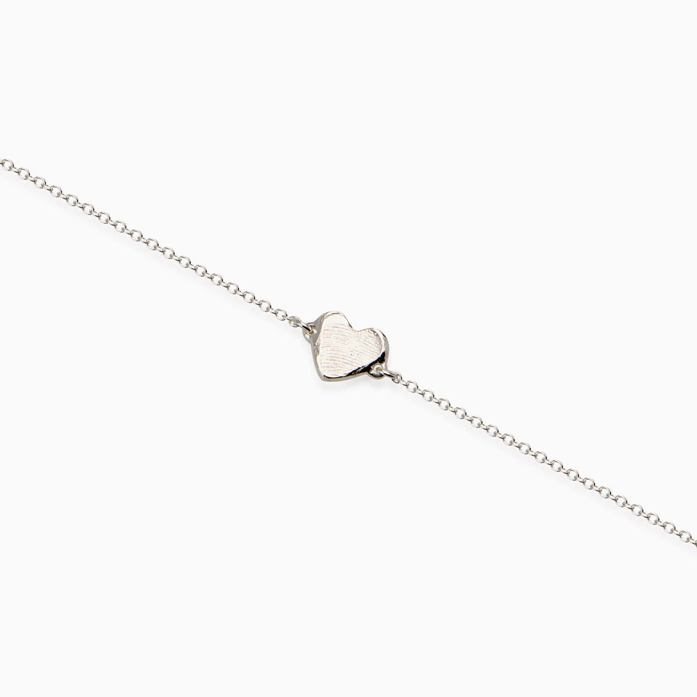 Impression™ Heart Bracelet | Silver