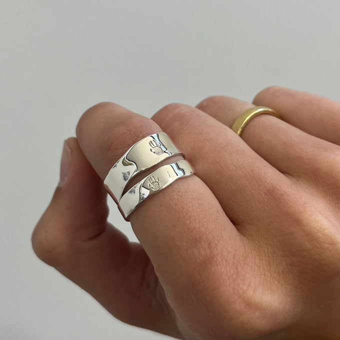 Signature Band Ring | Silver