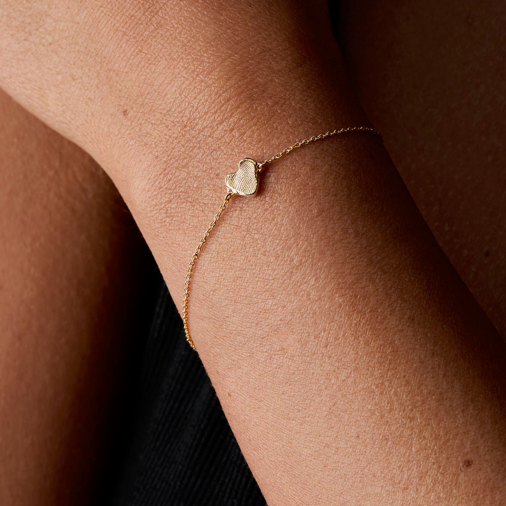 Impression™ Heart Bracelet | Yellow Gold