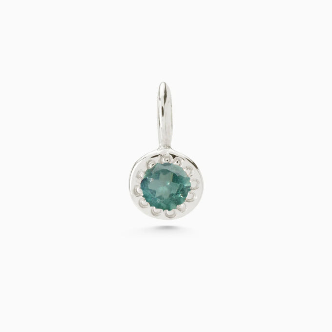 Birthstone Pendant | Silver