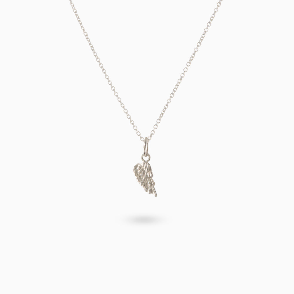 Angel Wing Charm | Silver