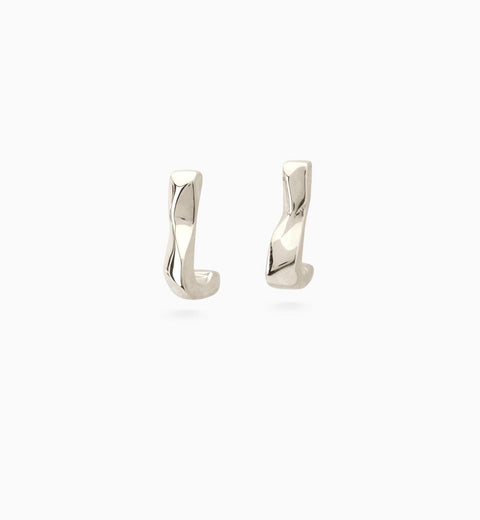 Echo Hoops | Silver