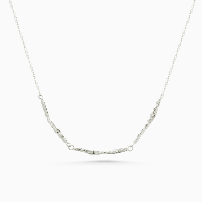 Arc Necklace | Silver