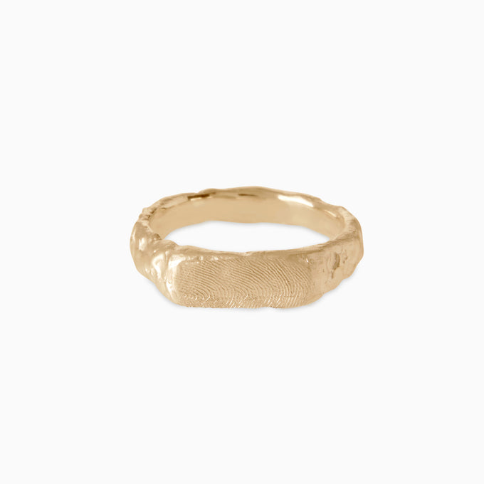 Impression™ Mason Signet Ring | Yellow Gold