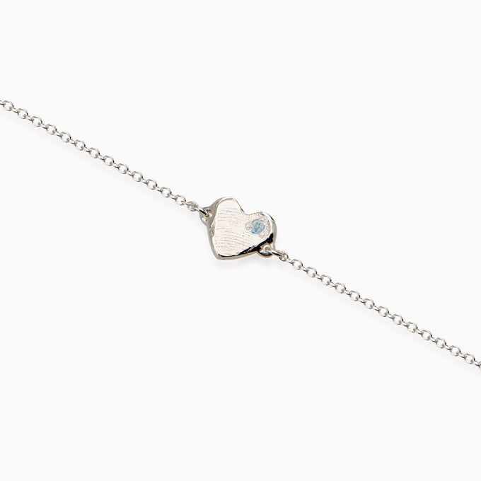 Impression™ Heart Bracelet | Silver